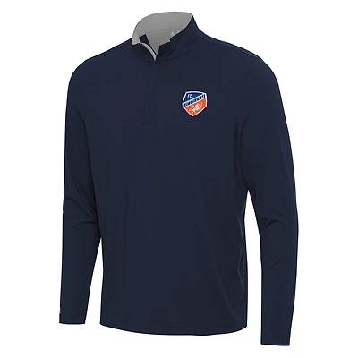 Men's Antigua Navy FC Cincinnati Content Quarter-Zip Jacket