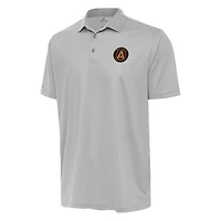 Men's Antigua White/Gray Atlanta United FC Rings Polo