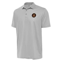 Men's Antigua White/Gray Atlanta United FC Rings Polo