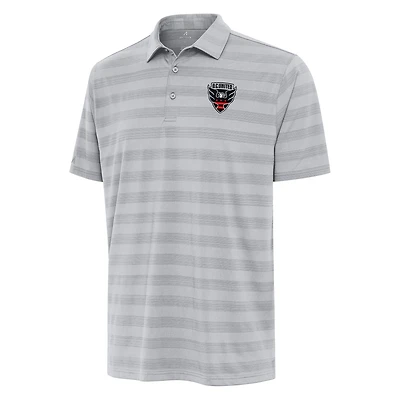 Men's Antigua Gray D.C. United Tunnel Polo
