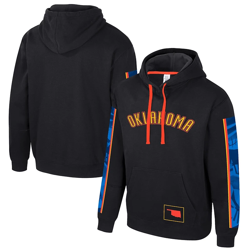 Unisex Stadium Essentials Black Oklahoma City Thunder 2024/25 City Edition Star Pullover Hoodie