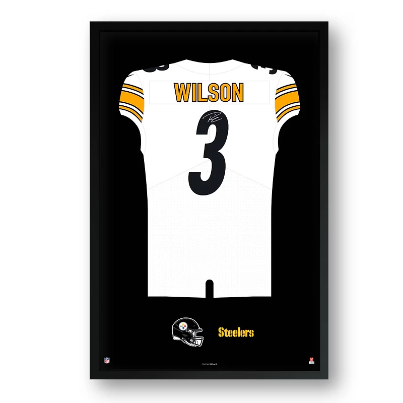 Russell Wilson Pittsburgh Steelers Framed 27" x 39" Jersey Art Print