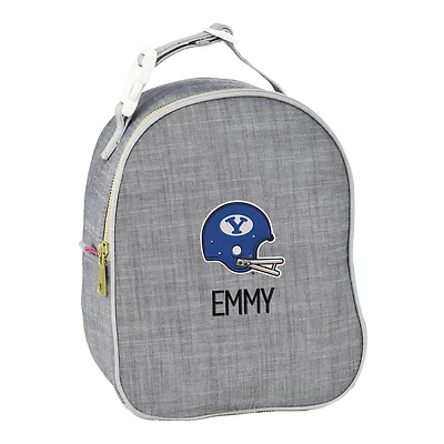 Youth Chad & Jake BYU Cougars Personalized Helmet Insulated Lunch Bag