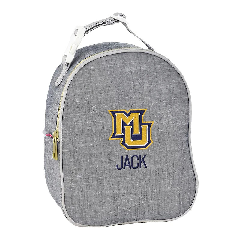 Youth Chad & Jake Marquette Golden Eagles Personalized Secondary Logo Insulated Lunch Bag
