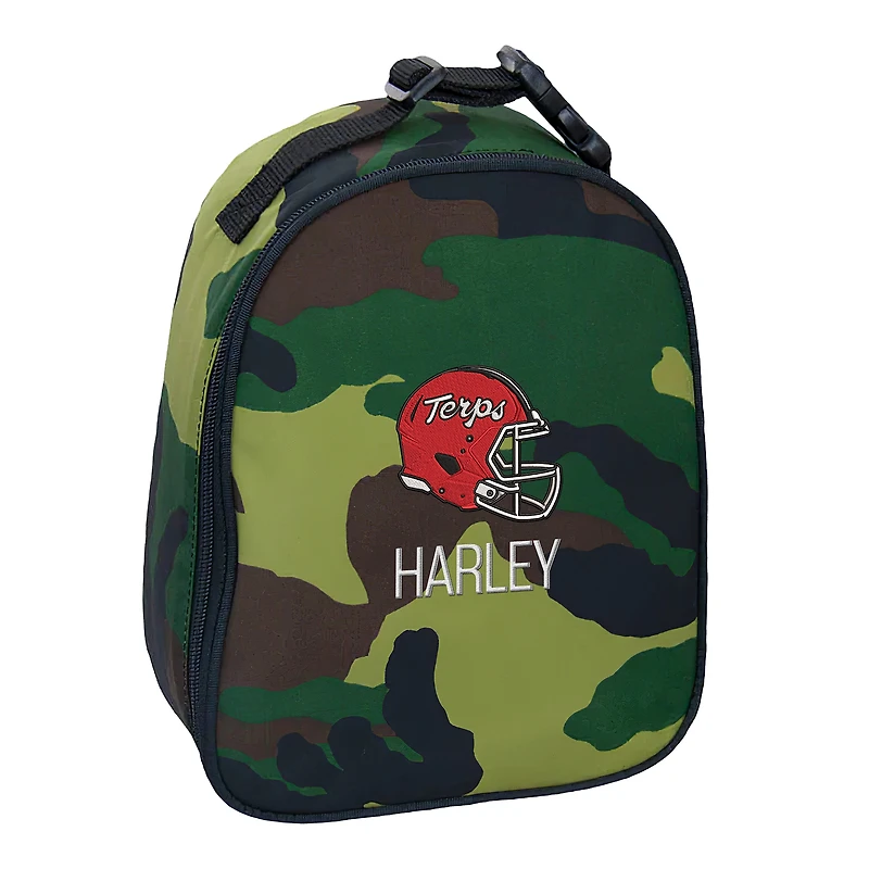 Youth Chad & Jake Maryland Terrapins Personalized Helmet Insulated Lunch Bag