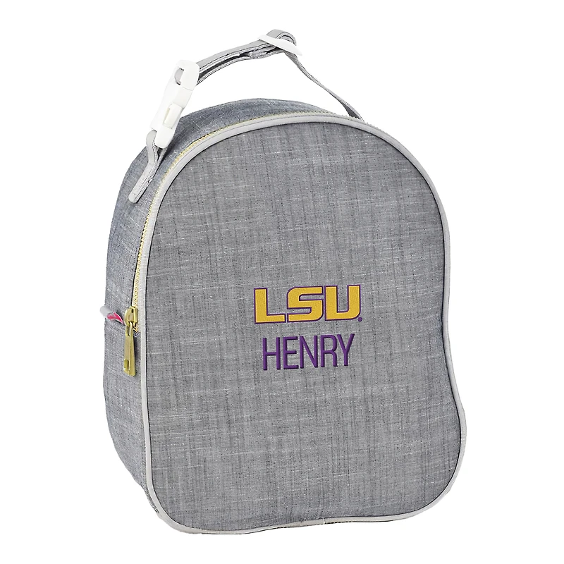 Youth Chad & Jake LSU Tigers Personalized Primary Logo Insulated Lunch Bag