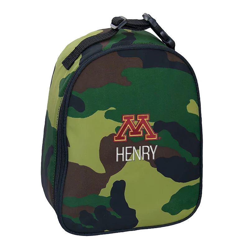 Youth Chad & Jake Minnesota Golden Gophers Personalized Athletic Insulated Lunch Bag