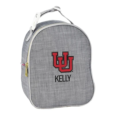 Youth Chad & Jake Utah Utes Personalized Interlocking Logo Insulated Lunch Bag