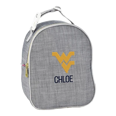Youth Chad & Jake West Virginia Mountaineers Personalized Primary Logo Insulated Lunch Bag
