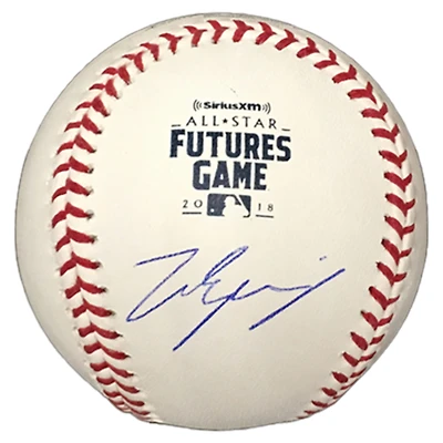 Matt Manning Autographed 2018 All-Star Futures Game Logo Baseball