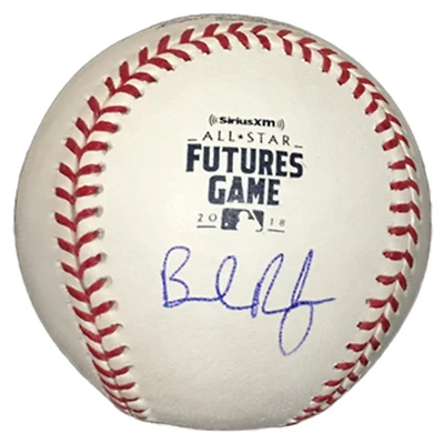 Brendan Rodgers Autographed 2018 All-Star Futures Game Logo Baseball