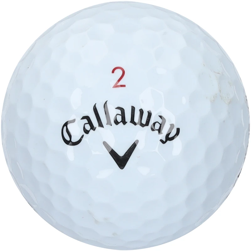 2024 Open Championship Range-Used Callaway Golf Ball From The Third Round on July 20, 2024