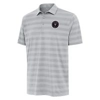 Men's Antigua Gray Inter Miami CF  Tunnel Polo