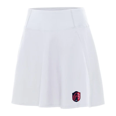Women's Antigua White St. Louis City SC Chip Skort