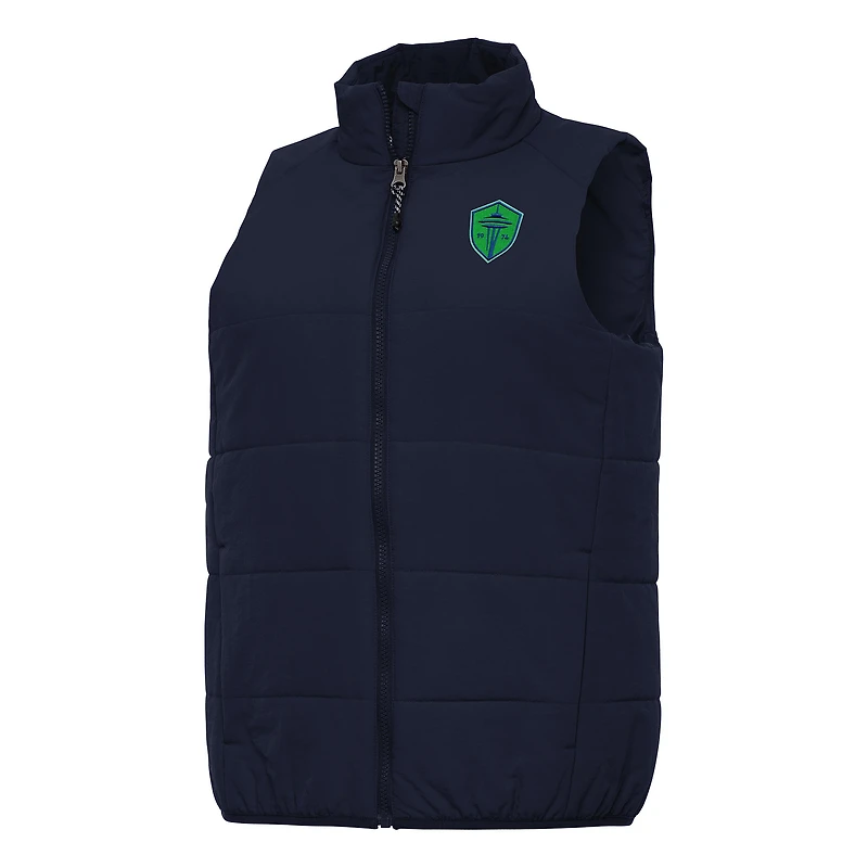 Women's Antigua Navy Seattle Sounders FC Experience Full-Zip Vest