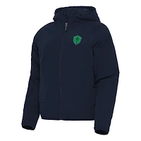 Women's Antigua Navy Seattle Sounders FC Universe Raglan Full-Zip Jacket