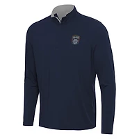 Men's Antigua Navy San Diego FC Content Quarter-Zip Jacket