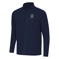 Men's Antigua Navy San Diego FC Intent Quarter-Zip Jacket
