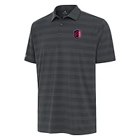 Men's Antigua Charcoal St. Louis City SC  Tunnel Polo