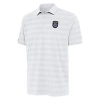 Men's Antigua White San Diego FC  Tunnel Polo