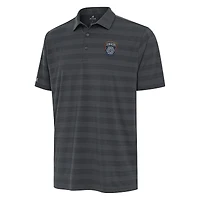 Men's Antigua Charcoal San Diego FC  Tunnel Polo