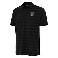 Men's Antigua Black San Diego FC Big & Tall Tunnel Polo