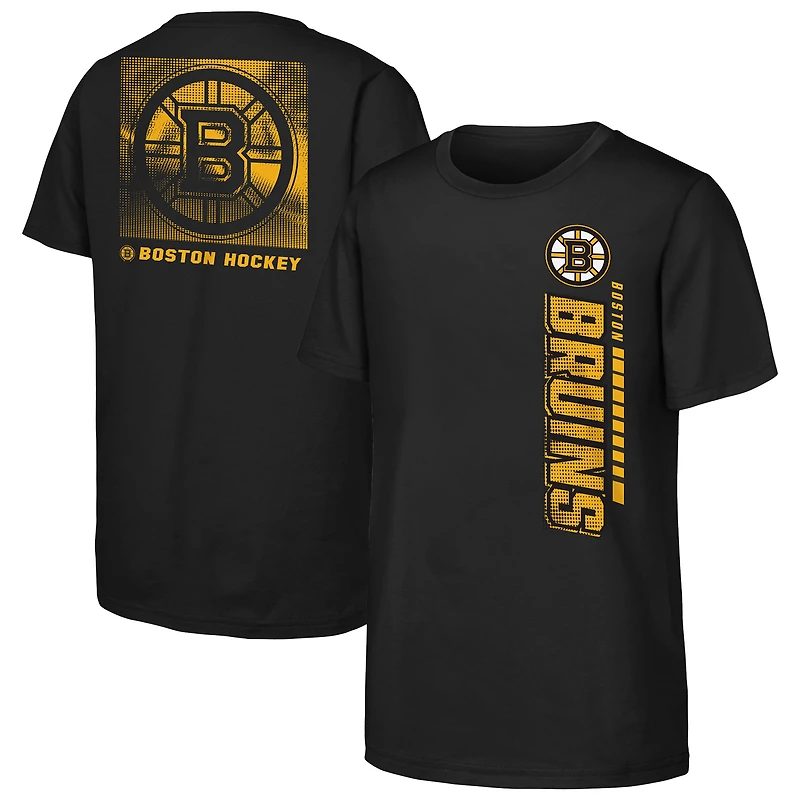 Youth Black Boston Bruins Atmosphere T-Shirt