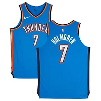 Chet Holmgren Oklahoma City Thunder Autographed Nike Blue Icon Edition Authentic Jersey