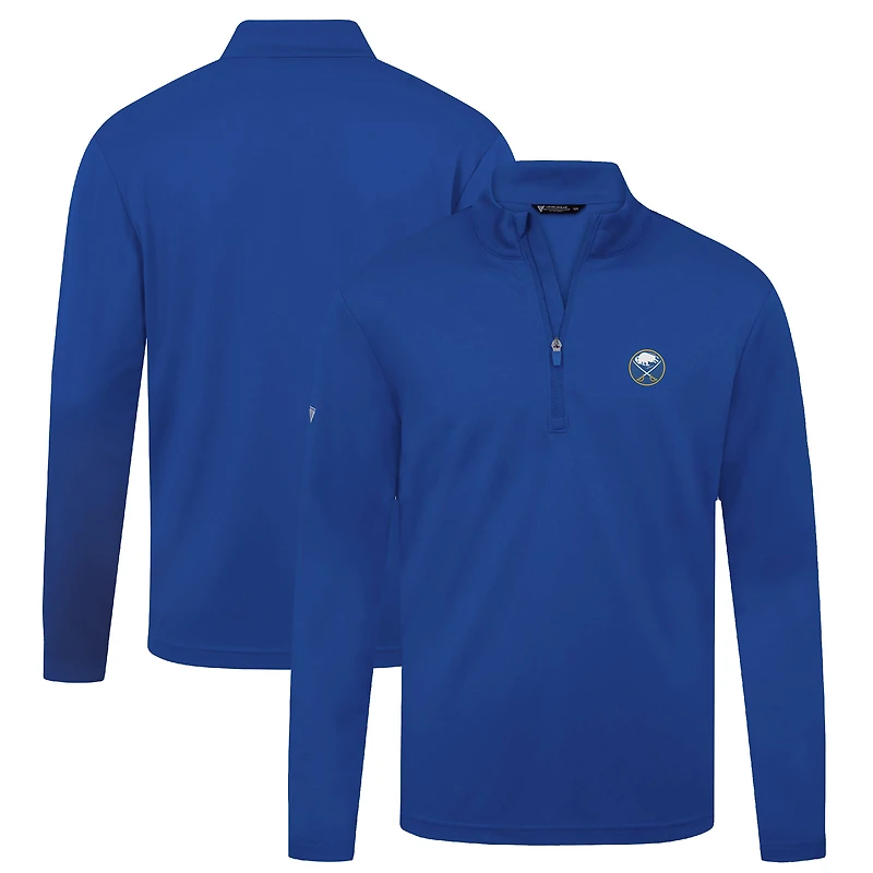 Men's Levelwear Royal Buffalo Sabres Heron Insignia Core Quarter-Zip Jacket