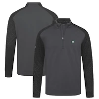 Men's Levelwear Charcoal Dallas Stars Aztec Insignia Core Quarter-Zip Pullover Top