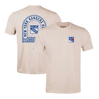Men's Levelwear Khaki New York Rangers Richmond Stained Glass T-Shirt