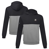 Men's Levelwear Black/Gray Anaheim Ducks Bracket Pullover Hoodie