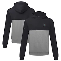 Men's Levelwear Black/Gray San Jose Sharks Bracket Pullover Hoodie