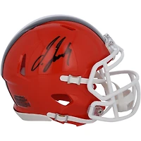 Jerry Jeudy Cleveland Browns Autographed Riddell 2024 Speed Mini Helmet