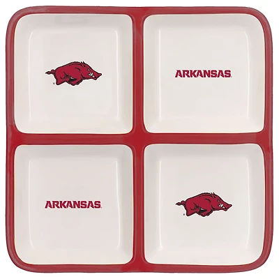 The Memory Company Arkansas Razorbacks Square Tray