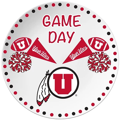 Utah Utes Game Day Plate