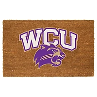 Western Carolina Catamounts 20" x 30" Logo Door Mat