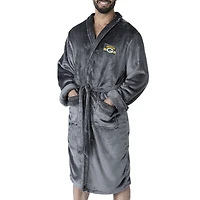 Men's The Northwest Group Charcoal Green Bay Packers Bathrobe