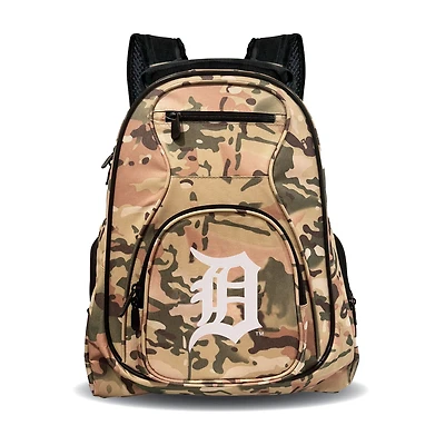 MOJO Detroit Tigers 19" Camo Premium Laptop Backpack