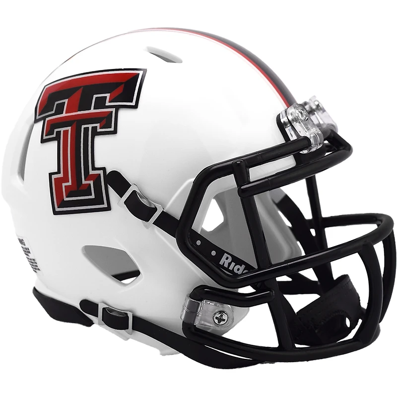 Texas Tech Red Raiders Riddell White Speed Mini Helmet