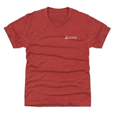 Youth 500 Level Heather Red Atlanta Drive GC TGL Team T-Shirt