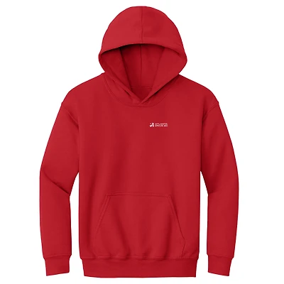 Youth 500 Level Red Atlanta Drive GC TGL Team Pullover Hoodie