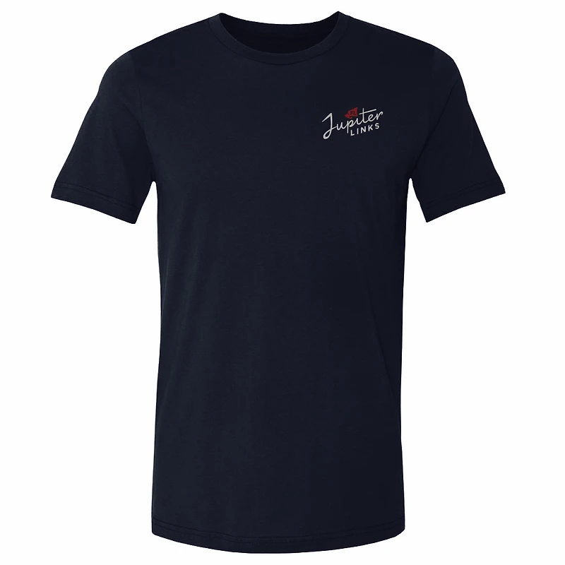 Men's 500 Level Navy Jupiter Links Golf Club TGL Primary Wordmark Team T-Shirt