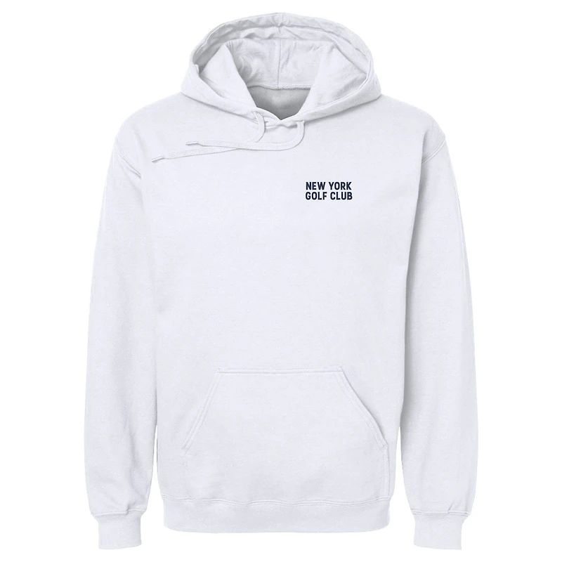 Men's 500 Level White New York Golf Club TGL Team Pullover Hoodie