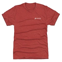 Men's 500 Level Heather Red Atlanta Drive GC TGL Team Wordmark Premium Tri-Blend T-Shirt