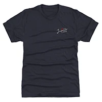 Men's 500 Level Heather Navy Jupiter Links Golf Club TGL Team Wordmark Premium Tri-Blend T-Shirt