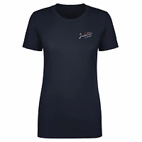Women's 500 Level Navy Jupiter Links Golf Club TGL Primary Wordmark Team T-Shirt