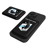 Keyscaper Minnesota United FC Personalized Magnetic Credit Card Wallet
