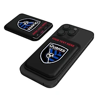 Keyscaper San Jose Earthquakes Personalized Magnetic Credit Card Wallet