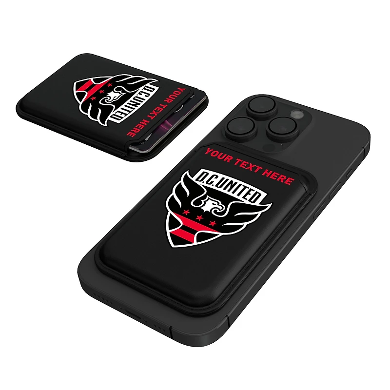 Keyscaper D.C. United Personalized Magnetic Credit Card Wallet
